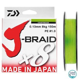 Daiwa J Braid PE 8X 0.13 mm İp Misina