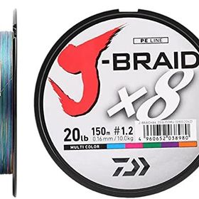 Daiwa J-Braid X8 150 m Multicolor Misina