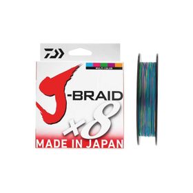 Daiwa J-Braid X8 Multicolor 150 m 0.20 mm İp Misina
