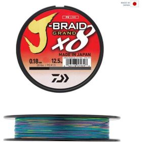 Daiwa Jb Grand 8B 300 mt 0,16 Multi Color İp Misina