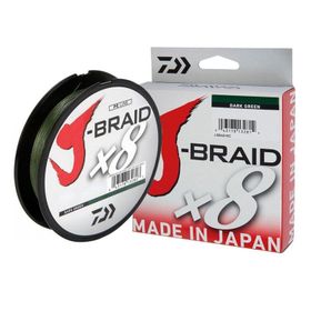 Daiwa Jbraid 8B Koyu Yeşil 300 m 0.22 mm Misina