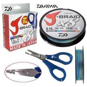 Daiwa Jbraid 8B Multicolor 150M 0,10 mm İp Misina