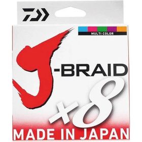 Daiwa Jbraid 8B Multicolor 150M 0,10 mm İp Misina