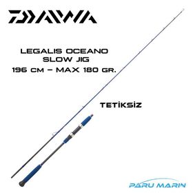Daiwa Legalis Oceano JG 196 cm 180 gr Beyaz Olta Kamışı