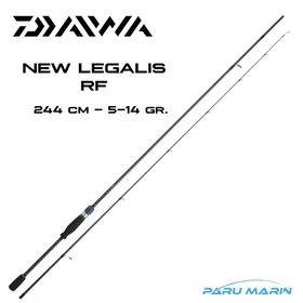 Daiwa LEGRF802MLFSBF New Legalis 244 cm 5-14 gr Spin Kamış