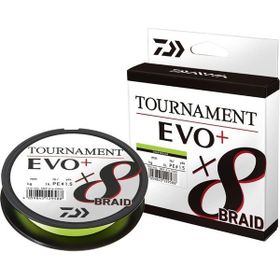 Daiwa New Tournament X8 Evo+ 135M 0.12 mm Chartreuse İp Misina