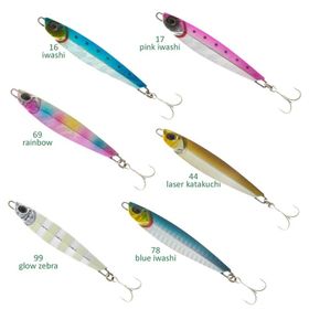 Daiwa Samurai Jig 60 gr Casting Metal Raınbow Suni Balık Yemi