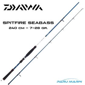 Daiwa Spitfire Seabass 2.40 m 7-28 gr 2p Spin Olta Kamışı