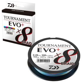 Daiwa Tournament 8b Evo+ Multi Color 300 m Misina