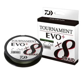 Daiwa Tournament Evo+ 8B 135 mt 0.12 mm Dark Green İp Misina