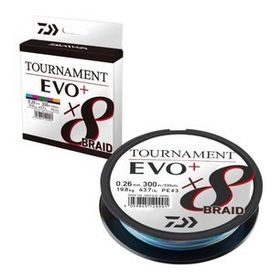 Daiwa Tournament Evo+ 8B 300m 0,16 mm Multicolor İp Misina