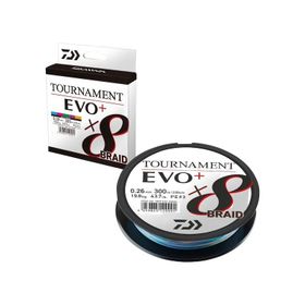 Daiwa Tournament Evo+ 8B 300m 0,16 mm Multicolor İp Misina