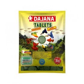 Dajana Adhesive 25 gr Tablets Akvaryum Balık Yemi