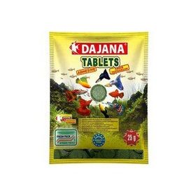 Dajana Adhesive 25 gr Tablets Akvaryum Balık Yemi