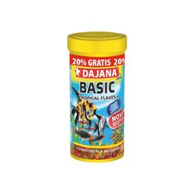 Dajana Basic Flakes 250 ml+50 ml Promo 60 gr Balık Yemi