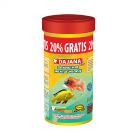 Dajana Granu Meat-Veggie Mix 250 ml+50 ml Promo 150 gr Balık Yemi