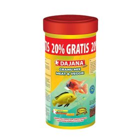 Dajana Granu Meat-Veggie Mix 250 ml+50 ml Promo 150 gr Balık Yemi