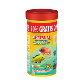 Dajana Granu Meat-Veggie Mix 250 ml+50 ml Promo 150 gr Balık Yemi