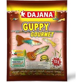 Dajana Guppy Gourmet Flakes 80 ml 13 gr Balık Yemi