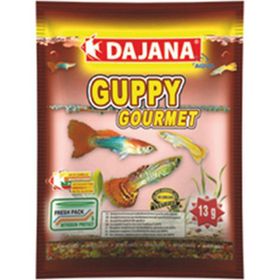 Dajana Guppy Gourmet Flakes 80 ml 13 gr Balık Yemi