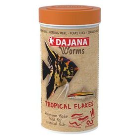 Dajana Worms Tropical Flakes 45 gr Balık Yemi