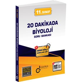 Dakika Yayınları 11. Sınıf 20 Dakikada Biyoloji Soru Bankası