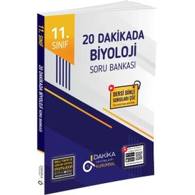 Dakika Yayınları 11. Sınıf 20 Dakikada Biyoloji Soru Bankası