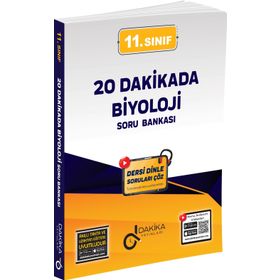 Dakika Yayınları 11. Sınıf 20 Dakikada Biyoloji Soru Bankası