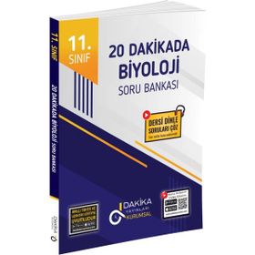 Dakika Yayınları 11. Sınıf 20 Dakikada Biyoloji Soru Bankası