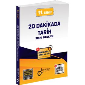 Dakika Yayınları 11. Sınıf 20 Dakikada Tarih Soru Bankası