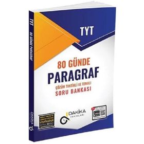 Dakika Yayınları - TYT 80 Günde Paragraf Soru Bankası