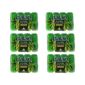 Dalan 025542 150 gr 4'lü Paket 6 Paket Banyo Gliserinli Zeytinyağlı Sabun