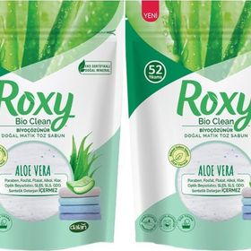 Dalan 1.6 kg Aloe Vera 2'li Set 104 Yıkama Roxy Bio Clean Matik Sabun Tozu