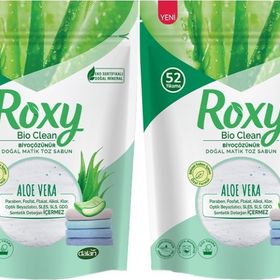 Dalan 1.6 kg Aloe Vera 2'li Set 104 Yıkama Roxy Bio Clean Matik Sabun Tozu