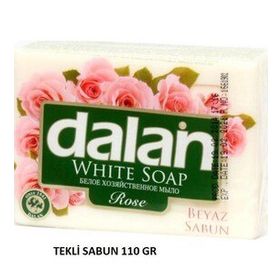 Dalan 110 gr Gül Tekli Beyaz Sabun