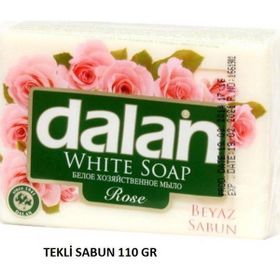 Dalan 110 gr Gül Tekli Beyaz Sabun