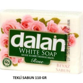 Dalan 110 gr Gül Tekli Beyaz Sabun