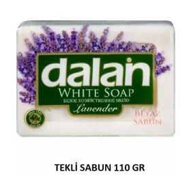 Dalan 110 gr Lavanta Tekli Beyaz Sabun