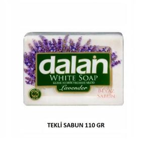 Dalan 110 gr Lavanta Tekli Beyaz Sabun
