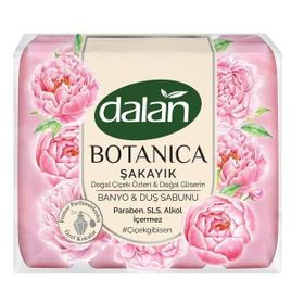 Dalan 150 gr x 4 Botanica Şakayık Banyo & Duş Sabunu