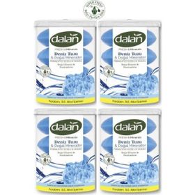 Dalan 16 Adet Deniz Tuzu 440 gr x 4 Paket Fresh Minerals Duş Sabunu