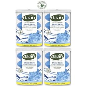Dalan 16 Adet Deniz Tuzu 440 gr x 4 Paket Fresh Minerals Duş Sabunu
