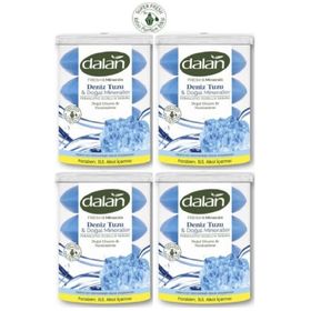 Dalan 16 Adet Deniz Tuzu 440 gr x 4 Paket Fresh Minerals Duş Sabunu