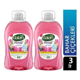Dalan 2x3000 ml Family Sıvı Sabun Bahar Çiçekleri