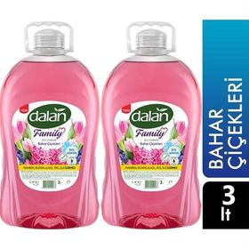 Dalan 2x3000 ml Family Sıvı Sabun Bahar Çiçekleri