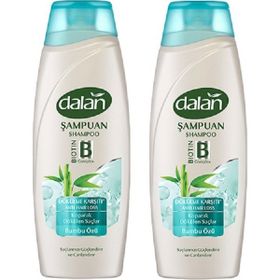 Dalan 2x450 ml Koparak Dökülen Saçlar Bambu Özlü Şampuan
