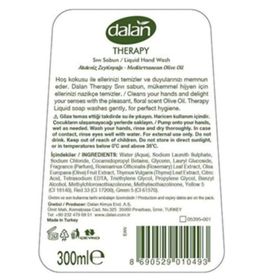 Dalan 300 ml Akdeniz Zeytinyağlı Sıvı Sabun