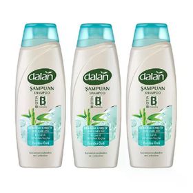 Dalan 3x450 ml Koparak Dökülen Saçlar Bambu Özlü Şampuan