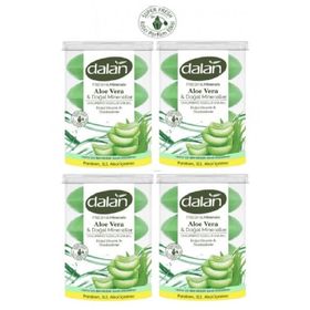 Dalan 4 Paket Fresh Minerals Duş Sabunu Aloe Vera 4x110 gr Sabun