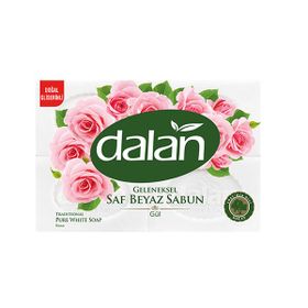 Dalan 4x150 gr 2 Adet Geleneksel Saf Beyaz Güllü Sabun